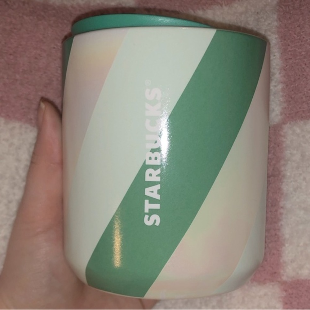 BNWT STARBUCKS CANDY CANE HOT CUP 8OZ Limited edition